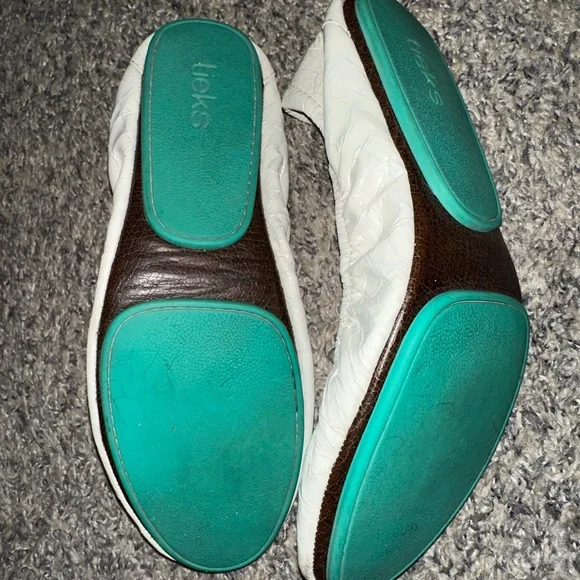 Tieks Diamond White Size 10 - Picture 2 of 3